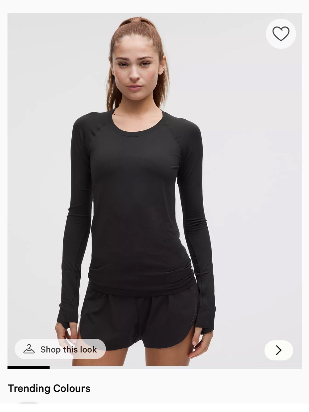 Lululemon Swiftly Long Sleeve